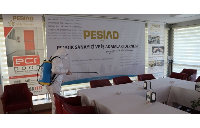 Dernek Binamızı Dezenfekte Ettik