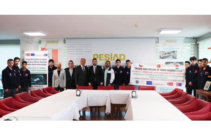 Pendik İMKB Mesleki ve Teknik Anadolu Lisesini Derneğimizde Ağırladık