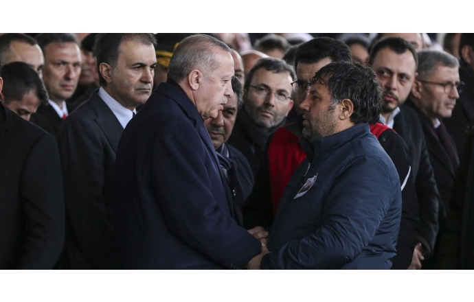 Şehidimizi Son Yolculuğuna Uğurladık