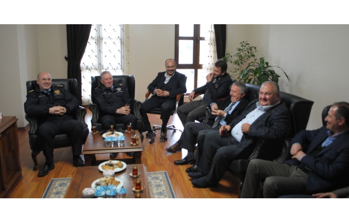 İlçe Emniyet Müdürü Alpaslan ATASOY’dan İade-i Ziyaret
