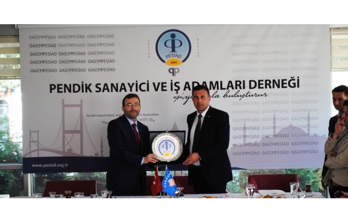 Kosova Devlet Bakanı Rasim Demiri’ den PESİAD’a ziyaret…