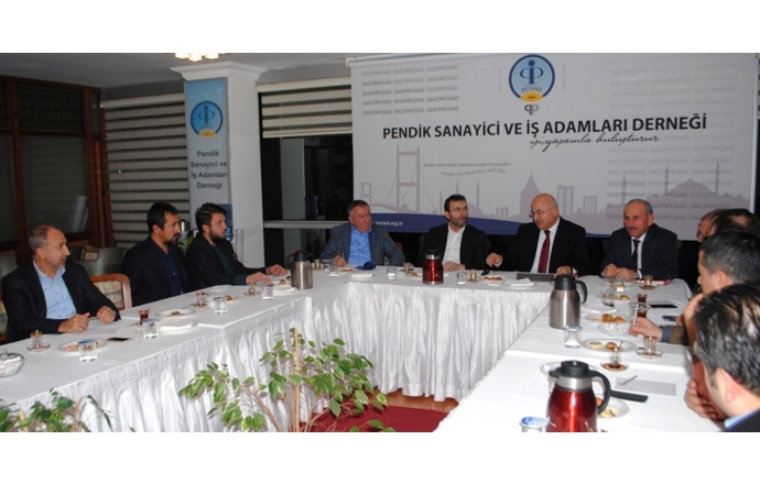 İŞKUR Müdürü Muammer Çoşkun ve İŞKUR Pendik Müdürü Yasin Turunç konuğumuz oldu