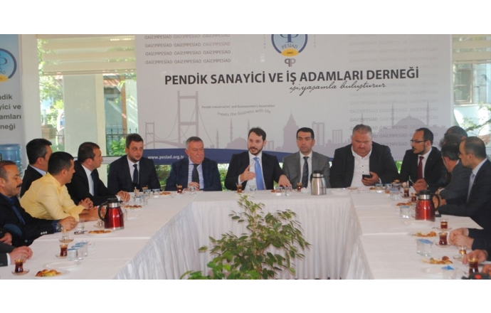 1.Bölge Milletvekili Berat Albayrak Derneğimizi Ziyaret Etti.