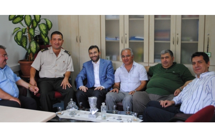 Pendik Askerlik Şubesi Başkanı Binbaşı Deniz Can’ı makamında ziyaret ettik