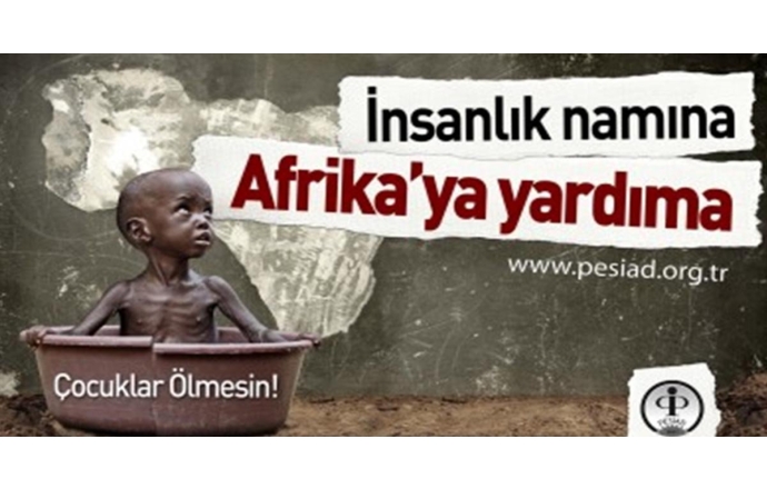 İnsalık Namına Afrika’ya Yardıma