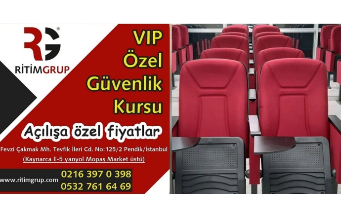 Üyemiz Ritim Grup’tan Vip Özel Güvenlik Kursu