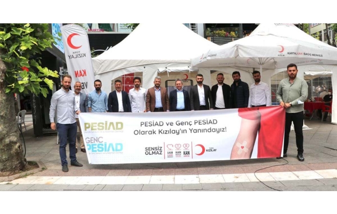 Kızılay’a Kan Bağışı Seferberliği Pendik Çalışmalarına Katılım Sağladık