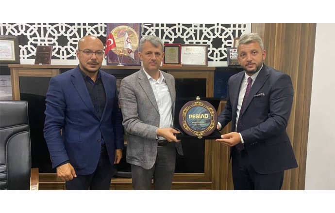 Çavuşoğlu Yemenler Yapı firma Yöneticisi Recep Yeşilyurt’u Ziyaret Ettik