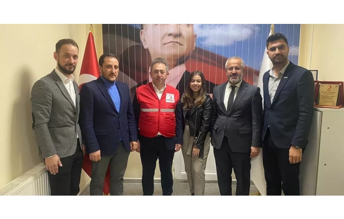 Pendik Kızılay Başkanımız Nurettin Beşinci ve Ekibini Ziyaret Ettik