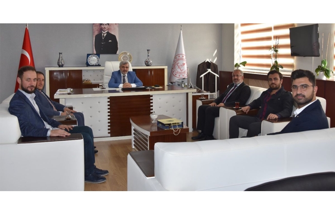 İlçe Milli Eğitim Müdürümüze Ziyaret