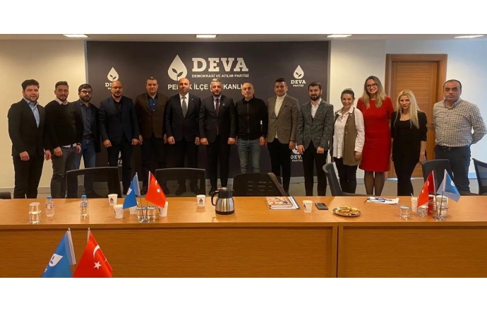 Deva Partisi Pendik İlçe Başkanı Ersin Demir ve Yönetimini Ziyaret Ettik