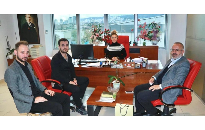 Orman Yüksek Mühendisi Sn. Hilal Şensöz’ü ziyarette bulunduk