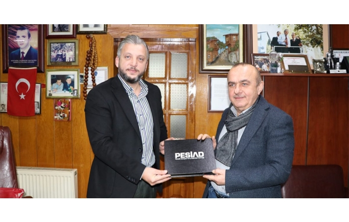 PESİAD üyemiz Tezel Eğitim Kurumları sahibi Mehmet Salih Usta’ya ziyaret
