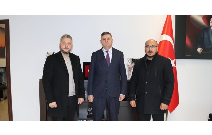 Pendik SGK İlçe Müdürü Sn. Ali Kaçmaz’a yeni görev yeri için hayırlı olsun ziyareti