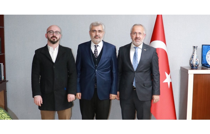 Pendik İlçe Milli Eğitim Müdürü Sn. Aytekin YILMAZ’a ziyarette bulunduk.