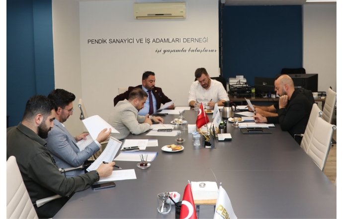 PESİAD İnşaat Sektörü Komisyon Toplantısı gerçekleştirilmiştir.