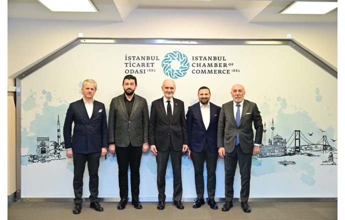 Sn. Şekib AVDAGİÇ ile İTO Yönetim Kurulu Sayman Üyesi Sn. Yakup KÖÇ’ü ziyaret ettik.