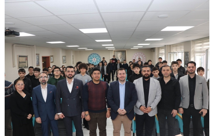 İTO Mesleki ve Teknik Anadolu Lisesi'nde öğrencilerimizle buluştuk.