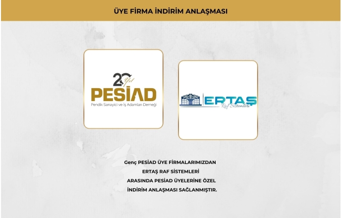 ERTAŞ RAF SİSTEMLERİ İLE ÜYELERİMİZE ÖZEL İŞ BİRLİĞİ ANLAŞMASI