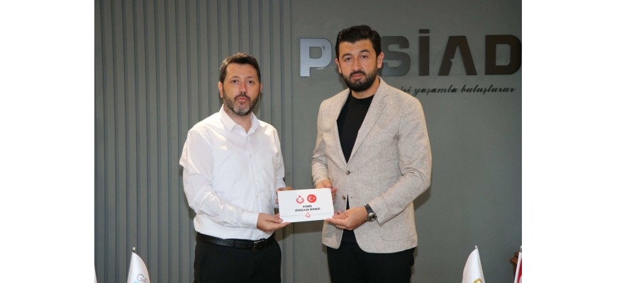 PESİAD Başkanımız Sn. Cüneyt BATTAL, üyelerimizden Sn. Fatih YILDIZ'ı makamında ağırladı.