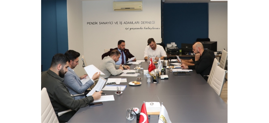 PESİAD İnşaat Sektörü Komisyon Toplantısı gerçekleştirilmiştir.
