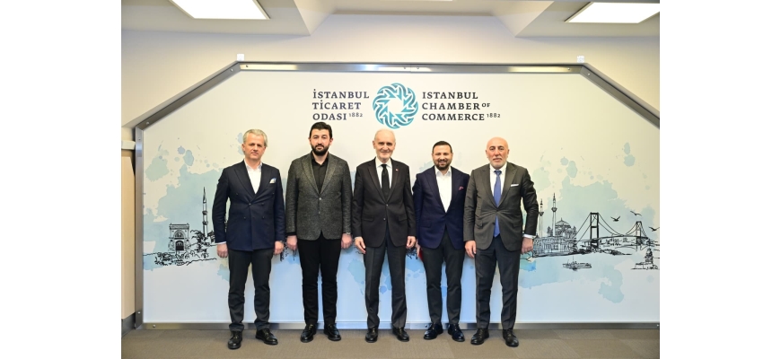 Sn. Şekib AVDAGİÇ ile İTO Yönetim Kurulu Sayman Üyesi Sn. Yakup KÖÇ’ü ziyaret ettik.