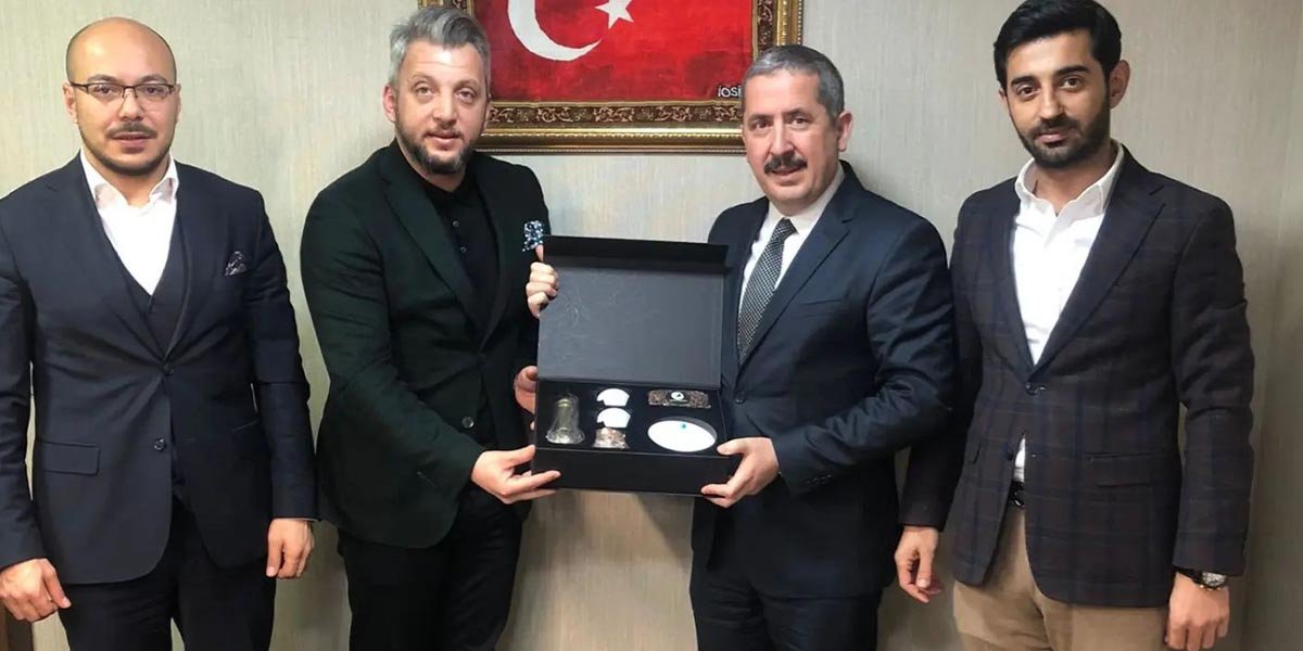 Hazine ve Maliye Bakanımız Mahmut Gürcan’ı Ofisinde Ziyaret Ettik-0