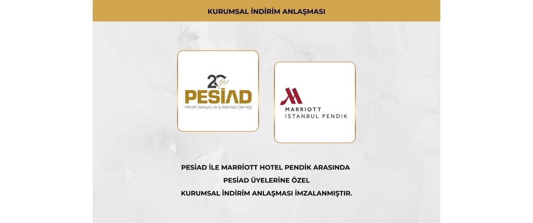 İSTANBUL MARRİOTT HOTEL PENDİK İLE ÜYELERİMİZE ÖZEL KURUMSAL İNDİRİM ANLAŞMASI