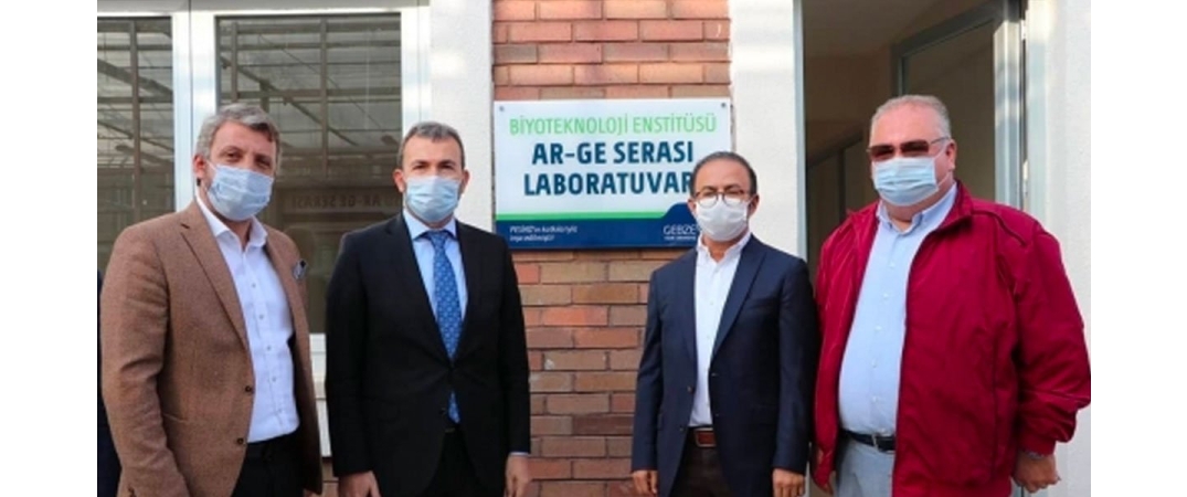 Gebze Teknik Üniversitesi Biyoteknoloji Enstitüsü AR-GE Serası Projesinin Açılış Törenine Katılım Sağladık