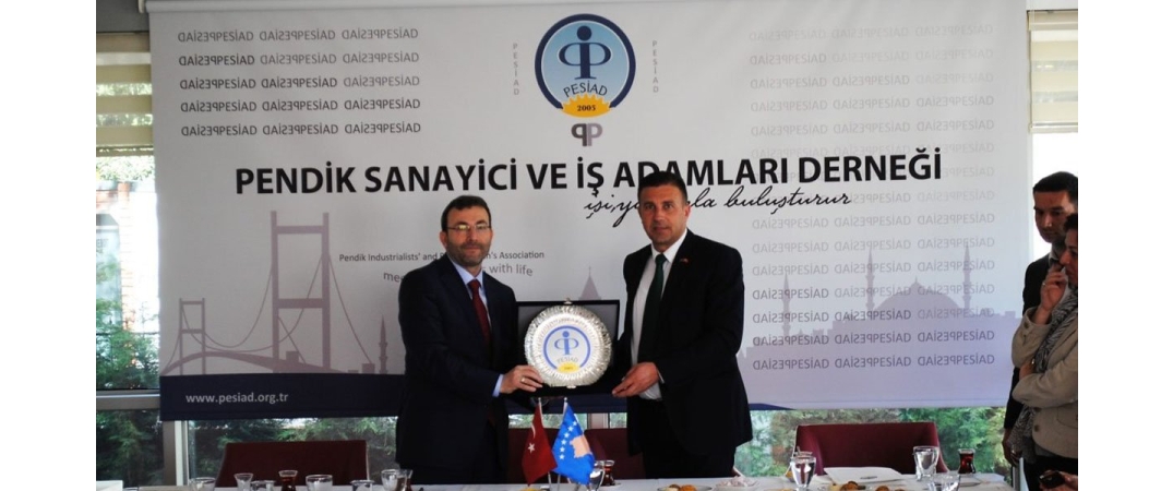 Kosova Devlet Bakanı Rasim Demiri’ den PESİAD’a ziyaret…