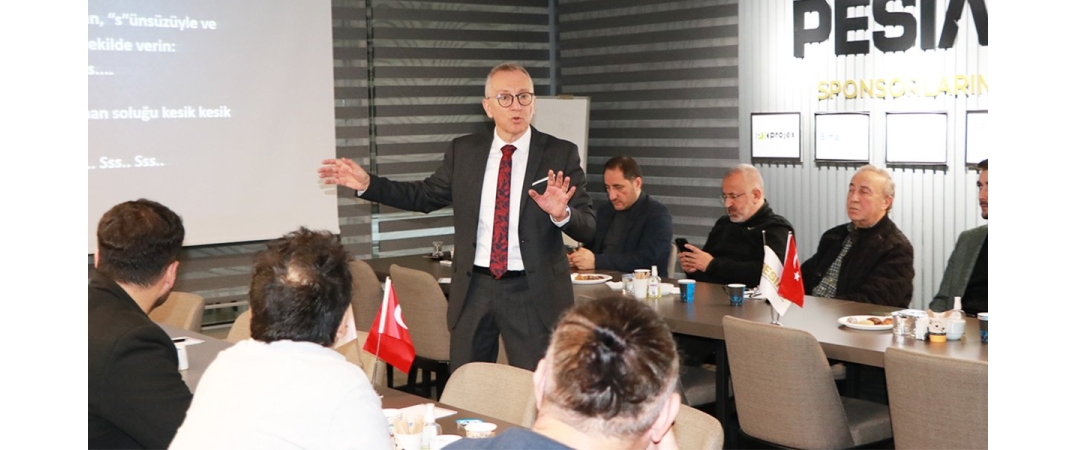 “Topluluk Önünde Konuşma, Hitabet Sanatı” konulu sertifikalı eğitim programı düzenlendi.