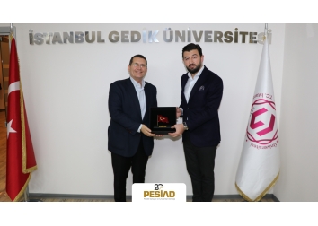 İstanbul Gedik Üniversitesi Rektör Vekili görevine atanan Sn. Prof. Dr. Feriha ERFAN KUYUMCU’ya hayırlı olsun ziyaretinde bulunduk.