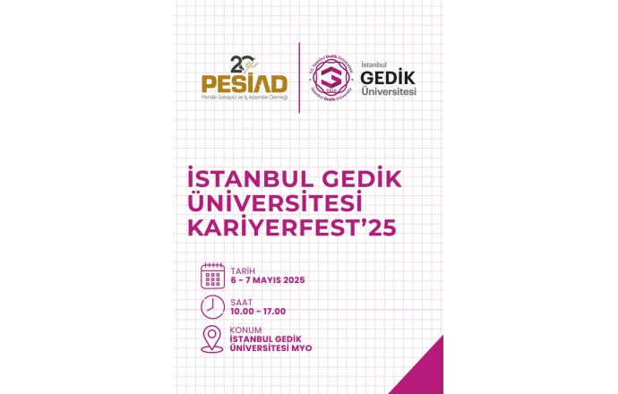 Gedik Üniversitesi Kariyer Fuarı 