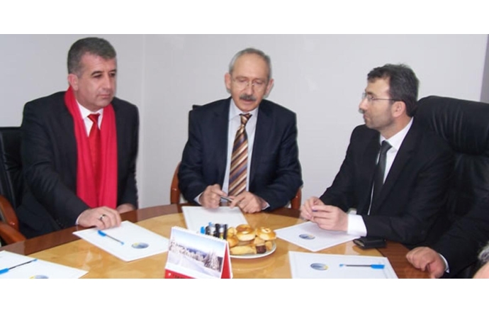 CHP Grup Başkanvekili Kemal KILIÇDAROĞLU nun ziyareti