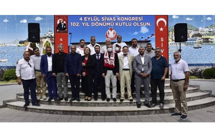 Sivas Kongresinin 102. Yıl Dönümü Kutlama Etkinliğine Katılım Sağladık