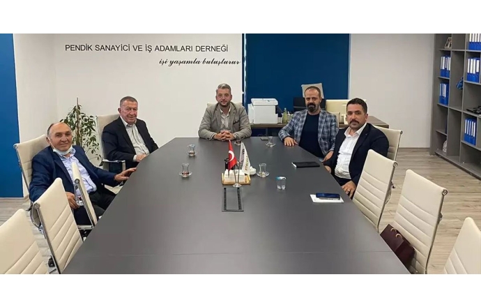 Kent Konseyi Başkanı Süleyman Yılmaz ve Beraberindeki Heyeti Derneğimizde Ağırladık
