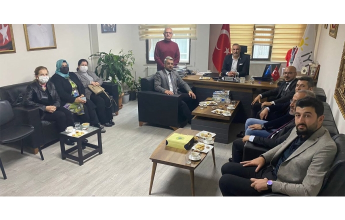 İyi Parti İlçe Başkanı Süleyman Turan’ı Ziyaret Ettik